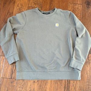 Carhartt Olive Sweatshirt women’s large EUC